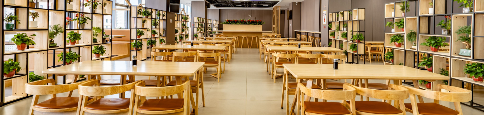 800㎡明厨员工餐厅